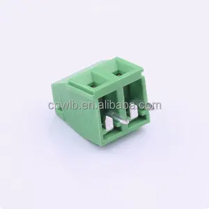 Electrical connector 1x2P Plugin pcb screw terminal connector 15A 300V pluggable Electric terminal block connector 3.81mm
