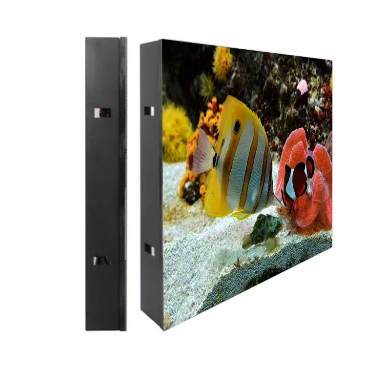 Restaurant Stand P8 Pitch 3mm Video Wall Outdoor Indoor Advertising LED Display Full Color
