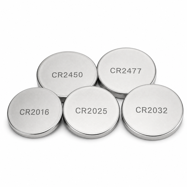 OEM 3V Lithium Button Cell Battery CR2016 CR2025 CR2032 CR2450 CR2477 for Electronic Watches Car Keys Remote Controls
