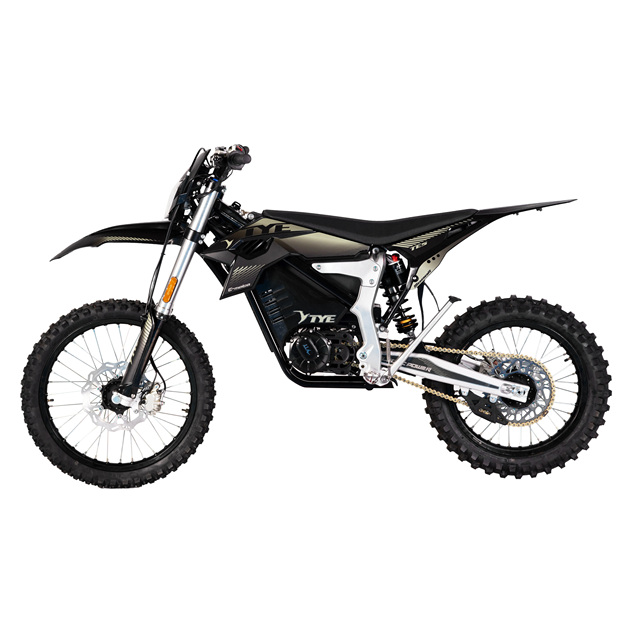 Hardened Alloy-Frame Body Electric Off-Road Motorcycle for Rocky Trail and Gravel Mountain Path Long Touring