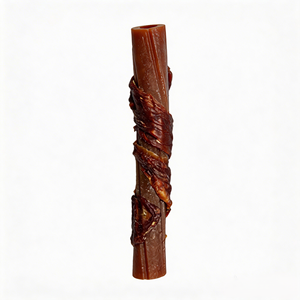 Friandises pour chiens Pal's Delight 6" saveur beurre de cacahuète naturel enroulées avec du vrai poulet 4CT 180g en peau de porc - Product Image 4