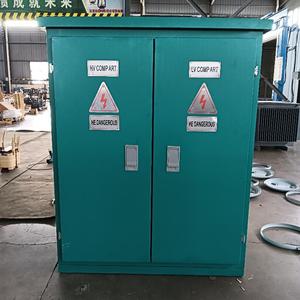 Transformador de Potencia Eléctrico Trifásico de 50 kVA a 2000 kVA, Tipo Caja, Impregnado en Aceite, 11 kV 400 V, Montado en Plataforma - Product Image 3