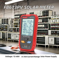 Testeur Multimètre Digital Intelligent MPPT pour Panneau Solaire, Courant et Tension PV, Mesureur VOC PhotoVoltaïque avec Écran LCD