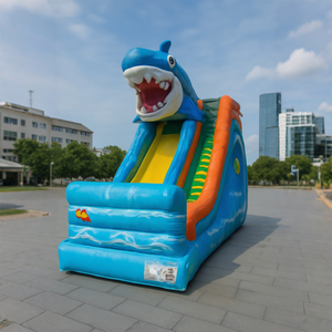 Vente flash Nouveau toboggan aquatique gonflable sur le thème des animaux Parc aquatique géant Château gonflable Couleur et taille personnalisées PVC résistant Trampoline <span class=keywords><strong>Park</strong></span> - Product Image 4