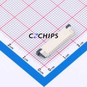 CAX-AFA07-16XCB-H2.5 FFC/FPC Connector SMD,P=1mm,Horizontal Mount Connector Drawer Type Bottom Contact 16P 1mm - Product Image 2