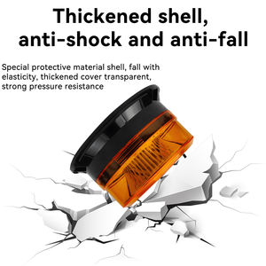 Feux de signalisation d'urgence clignotants pour camion DC12-24V 36 LED 24W, feux de signalisation routière pour toit de voiture, magnétiques, tout-terrain, pour tous les véhicules, garantie de 2 ans - Product Image 6