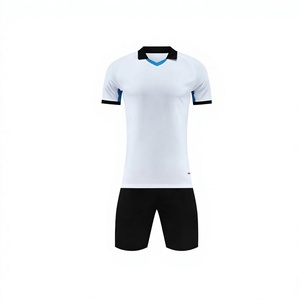 Factory Price Professional <b>Soccer</b> Suit Football Jersey Summer Short Sleeve 100% Polyester Quick Dry - Product Image 2
