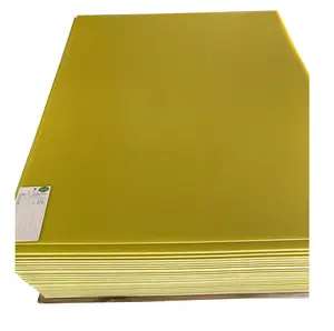 Plaque d'isolation électronique OEM jaune G10 Feuille stratifiée en fibre de verre époxy vert FR4 Panneau en fibre de verre blanc