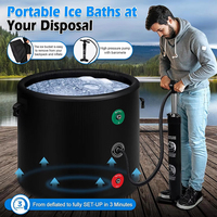Baignoire Gonflable Combinée Sauna et Bain de Glace pour Centre de Bien-être Suisse – Vente en Gros