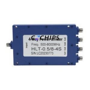 HLT-0.5/8-4S RF Power Divider/Combiner RF 1-to-4 500MHz~8GHz 2dB - Product Image 1