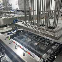 Fabricant chinois de machines de remplissage et de scellage de gobelets entièrement automatiques, numériques et écologiques avec PLC pour aliments pour animaux de compagnie et pâtes de viande
