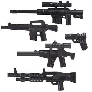 WOMA TOYS Compatible Grandes Marques Briques Militaire <span class=keywords><strong>WW2</strong></span> Armes Accessoires Figure Arme Poupée Petit Bloc de Construction Jeu de Puzzle - Product Image 6