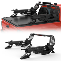 Barre de protection robuste pour pick-up 4x4, style pistolet |   Couverture de benne rétractable compatible |   pour Hilux Revo Ranger Navara NP300