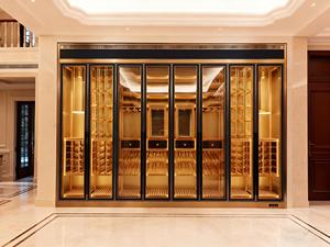 Customized Stainless Steel Constant Temperature Wine Beverage <b>Cooler</b> Commercial-Grade for Household Living <b>Room</b> Use Embedded - Product Image 1