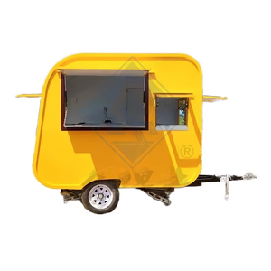 Nouveau chariot d'arrêt de camion de nourriture pliant automatique pour la crème glacée aux fruits <span class=keywords><strong>Barbecue</strong></span> chariot de boulangerie de légumes Mobile pour les restaurants magasins d'alimentation - Product Image 1