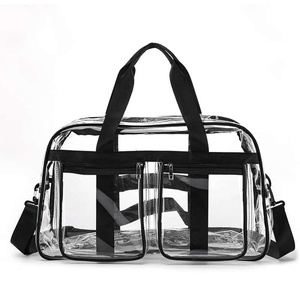 Sac de sport transparent imperméable avec fermeture éclair, unisexe, sangle réglable, pour la salle de sport, 36-55L - Product Image 3