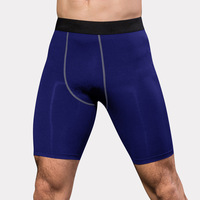 Leggings de sport d'entraînement pour hommes à séchage rapide OEM Pantalon de gymnastique à taille élastique pour Fitness Compression Serré Football Biker Shorts Sportif