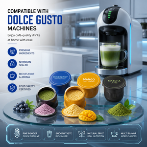 Universal Compatibility Matcha Capsules For Multi Brand <b>Coffee</b> <b>Machines</b> Healthy Organic <b>Green</b> Tea Pods Bulk Price Supply - Product Image 4