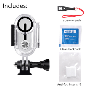 Accessoire pour caméra d'action <span class=keywords><strong>Insta</strong></span> <span class=keywords><strong>360</strong></span> <span class=keywords><strong>Go3</strong></span> Go3s, support vertical à dégagement rapide, boîtier étanche pour plongée, pour Insta360 Go 3S Thumb - Product Image 1