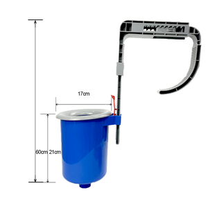 Écrémeur automatique de surface de <span class=keywords><strong>piscine</strong></span> en plastique mural de luxe avec panier d'écrémeur amovible, filtre et nettoyeur, installation facile - Product Image 3