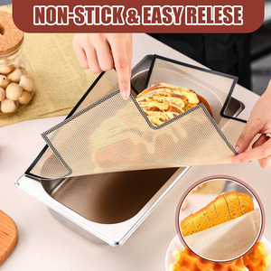 Quick Shipment Reusable <b>Silicone</b> Bread Loaf Pan Liners Food Safe Nonstick <b>Baking</b> Liner <b>Baking</b> Mats for 9.5 X 5 Inch Loaf Pan - Product Image 6