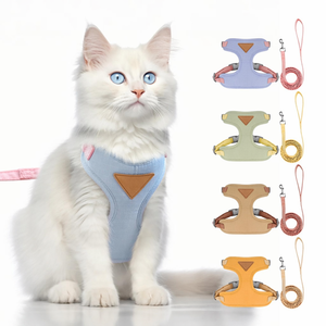 Correa y Arnés para Perro Pequeño XS, Diseño Anti-Tirones, Detalles Reflectantes, Chaleco Estilo H para Paseos al Aire Libre - Product Image 3