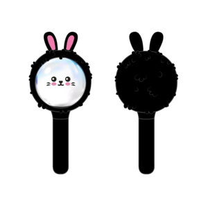 ฝาครอบไฟเคป็อปสำหรับเด็กผ้ากำมะหยี่ขนยาวดีไซน์รูปสัตว์ออกแบบได้ตามต้องการ - Product Image 4