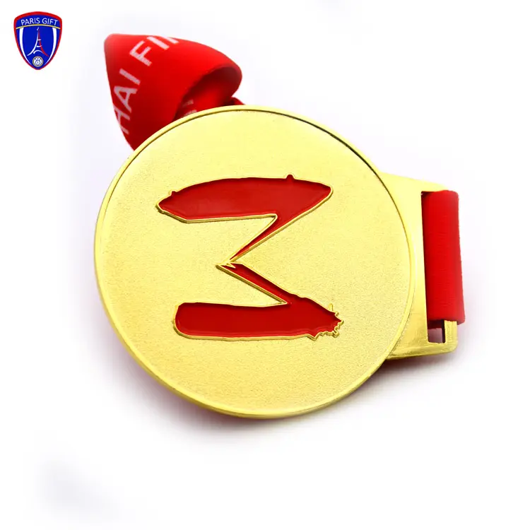 Benutzer definierte Doppelseiten Logo M Emaille Sport medaille Fiinisher Muay Thai Medaillon für Gewinner