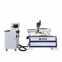 Máquina Fresadora CNC de 3 Ejes para Madera 1325/1530/2130  4*8 pies  Fresadora CNC ATC para Corte de Madera