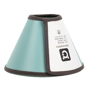 Collier anti-léchage pour animaux de compagnie, collier éлизаветинский en PP, cône protecteur pour chat et chien, usage vétérinaire post-opératoire, couleur unie, taille L - Product Image 2
