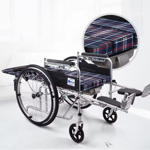 Silla de Ruedas Manual Reclinable para Niños, Silla de Ruedas Manual con Diseño Plegable, Fácil de Llevar y Almacenar - Product Image 5