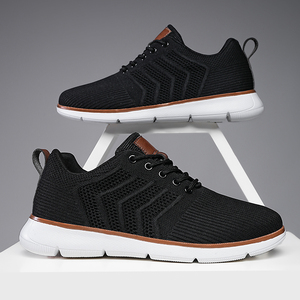 Zapatos Deportivos Casuales para Hombre, Talla Grande, Elegantes, Transpirables, de Malla Tejida, Cómodos y a la Moda - Product Image 1