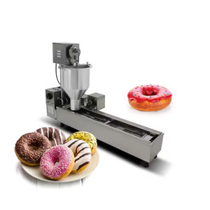 Machine de fabrication de friteuse entièrement commerciale automatique de haute qualité Mini Donut Donut Glaze - Product Image 1