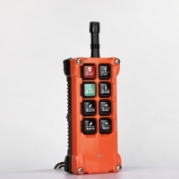 F21-E1B 6-tombol derek industri Hoist 433 MHz pengendali jarak jauh nirkabel pabrik Motor starter Radio