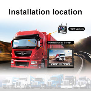 Cámara de Reversa Inalámbrica de 9 Pulgadas, Asistencia de Reversa para Automóvil, Cámara de Reversa Inalámbrica de 720P con Visión Nocturna, Cámara de Visión Trasera para Camiones - Product Image 3