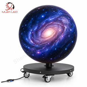 P2 <b>Led</b> Spherical Diameter 1.5m <b>Ball</b> <b>Led</b> Screen <b>Led</b> Sphere Display Screen Panel for Indoor Exhibition - Product Image 1