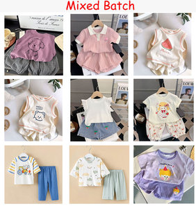 Profit King Summer Children Clothing Sets <b>Mixed</b> Batch Clearance Stocklot Boys Girls Casual T-shirts Shorts Outfits Wholesale - Product Image 6