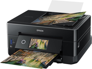 Ep son Expression Premium XP-7100 Wireless Color <b>Photo</b> Printer with ADF, Scanner and <b>Copier</b>, Black, Small - Product Image 2
