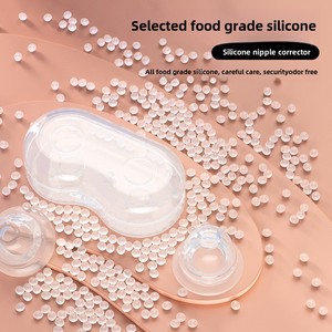 <span class=keywords><strong>Correcteur</strong></span> de mamelons en silicone pour filles, <span class=keywords><strong>correcteur</strong></span> court pour mamelons plats ou inversés, rétracteur de lactation, produit d'alimentation pour bébé - Product Image 2