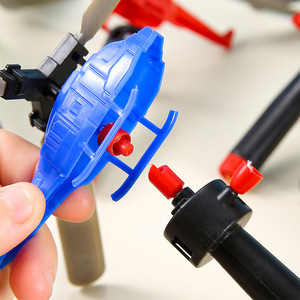 Helicóptero de juguete para niños con cuerda para tirar, operado a mano, sin necesidad de energía, para exteriores, de 5 a 7 años - Product Image 1