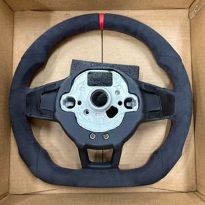 Volant personnalisé de haute qualité pour Volkswagen en Alcantara rouge <span class=keywords><strong>Golf7</strong></span> MK7.5 GTI <span class=keywords><strong>GTD</strong></span> R Polo Tiguan - Product Image 6