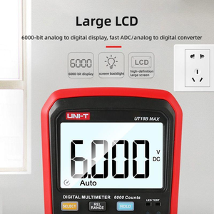 Multímetro Digital de Alta Precisión UNI-T UT18B con Precisión de 0.1 True RMS, 1000V - Product Image 3
