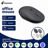 Mouse Komputer Optik Nirkabel 2.4GHz Warna-warni Murah Grosir untuk Rumah Kantor dan Bisnis Mouse Nirkabel Premium