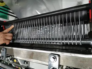 ホットシーリングフィーディングカッティングビニール袋製造機長い亜鉛メッキシーリング圧縮スプリング