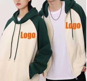 Custom High Quality Embroidered Zipper Hoodie Print <strong>Full</strong> Zipper <strong>Jumper</strong> <strong>Full</strong> <strong>Zip</strong> up Hoodie Organic Hoodie - Product Image 5