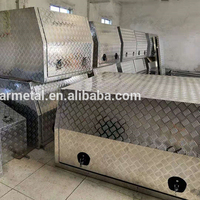 2400x1775x860mm, OEM, robuste, plat en aluminium, tente, kit de rangement, sous-corps, camion, boîte, remorque, armoire, tiroirs métalliques, lit