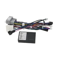 Pour Honda Civic CRV 2012-2015 Android 16pin MP5 lecteur faisceau de câblage câble d'alimentation adaptateur Radio Crod avec boîte Canbus