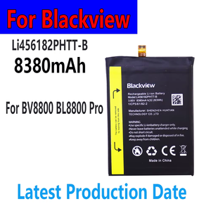 Batterie pour Blackview BV8800 BL8800 <span class=keywords><strong>Pro</strong></span> A85 <span class=keywords><strong>BV6600</strong></span> BV7200 BV9300 BV9300 Li676590H Batteries Fast DT Li456182PHTT-B Li486690JLY - Product Image 6