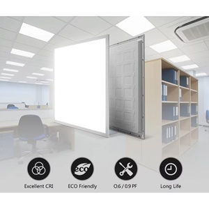 Thiết kế hiện đại treo gắn phẳng bảng điều chỉnh ánh sáng 80 Wát Extra-kích thước lớn 600*1200 hình chữ nhật khung nhôm <span class=keywords><strong>LED</strong></span> bảng điều chỉnh ánh sáng - Product Image 4