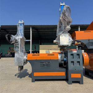 Wood Plastic Small Pallet Scrap WPC Waste Two Shaft Shredder Crusher Matching Granulator Maker Unit Machine - Product Image 3